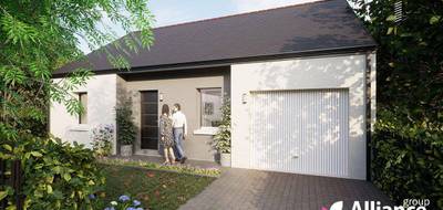 Programme terrain + maison à La Chapelle-Glain en Loire-Atlantique (44) de 865 m² à vendre au prix de 185841€ - 1