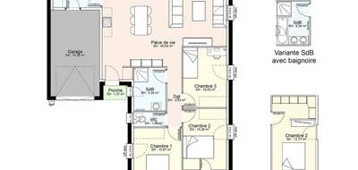 Programme terrain + maison à Dissay en Vienne (86) de 449 m² à vendre au prix de 193425€ - 3
