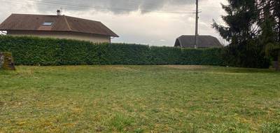 Terrain seul à Fillinges en Haute-Savoie (74) de 550 m² à vendre au prix de 215000€ - 1