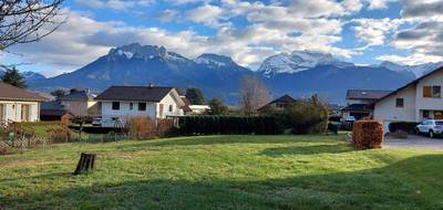 Terrain seul à Saint-Jorioz en Haute-Savoie (74) de 855 m² à vendre au prix de 550000€ - 1