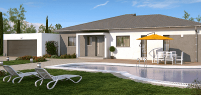 Programme terrain + maison à Jonage en Rhône (69) de 145 m² à vendre au prix de 635000€ - 1