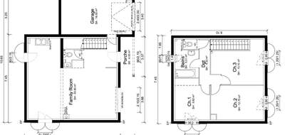 Programme terrain + maison à Chalamont en Ain (01) de 94 m² à vendre au prix de 250000€ - 4
