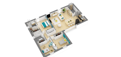 Programme terrain + maison à Bignoux en Vienne (86) de 493 m² à vendre au prix de 183575€ - 3