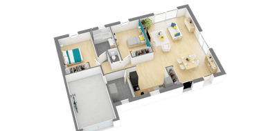 Programme terrain + maison à Le Pin en Loire-Atlantique (44) de 430 m² à vendre au prix de 167982€ - 3