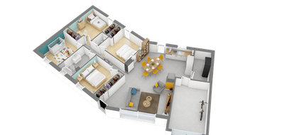 Programme terrain + maison à Le Pin en Loire-Atlantique (44) de 430 m² à vendre au prix de 180754€ - 3