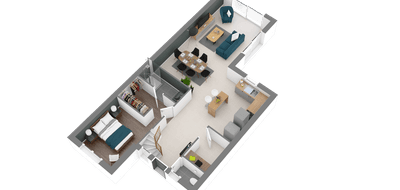 Programme terrain + maison à Les Champs-Géraux en Côtes-d'Armor (22) de 402 m² à vendre au prix de 221536€ - 4