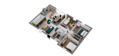 Programme terrain + maison à Jaunay-Marigny en Vienne (86) de 840 m² à vendre au prix de 176099€ - 3