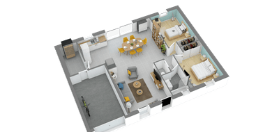 Programme terrain + maison à Loudun en Vienne (86) de 480 m² à vendre au prix de 140003€ - 3