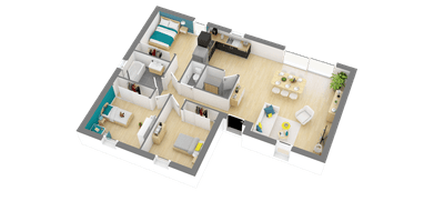 Programme terrain + maison à Dissay en Vienne (86) de 530 m² à vendre au prix de 170171€ - 3