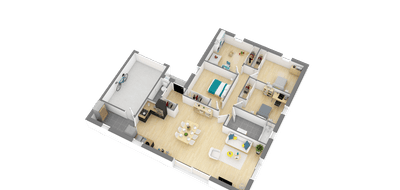 Programme terrain + maison à Chaingy en Loiret (45) de 791 m² à vendre au prix de 257184€ - 3