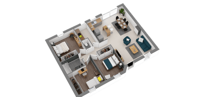 Programme terrain + maison à Saran en Loiret (45) de 435 m² à vendre au prix de 224531€ - 3