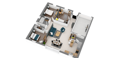 Programme terrain + maison à Toury en Eure-et-Loir (28) de 562 m² à vendre au prix de 186030€ - 3
