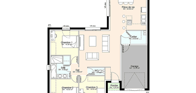 Programme terrain + maison à Le Thou en Charente-Maritime (17) de 322 m² à vendre au prix de 241229€ - 3