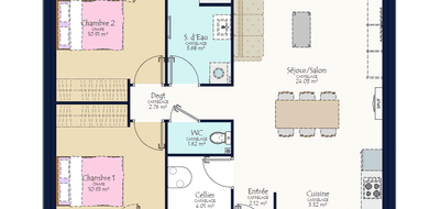 Programme terrain + maison à Divatte-sur-Loire en Loire-Atlantique (44) de 220 m² à vendre au prix de 176241€ - 3