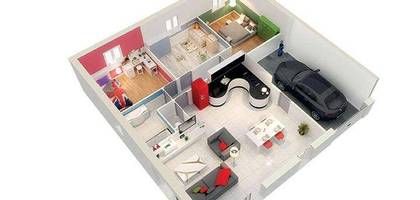 Programme terrain + maison à Saint-André-sur-Vieux-Jonc en Ain (01) de 402 m² à vendre au prix de 231300€