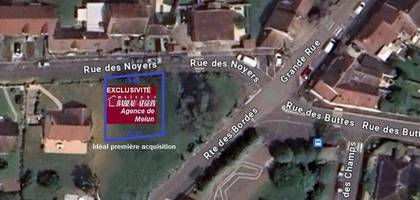 Terrain seul à Crisenoy en Seine-et-Marne (77) de 380 m² à vendre au prix de 115000€