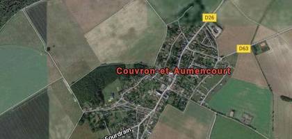 Terrain seul à Couvron-et-Aumencourt en Aisne (02) de 806 m² à vendre au prix de 39494€