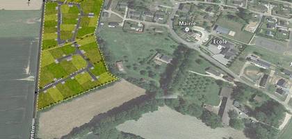 Terrain seul à Émanville en Seine-Maritime (76) de 798 m² à vendre au prix de 63000€