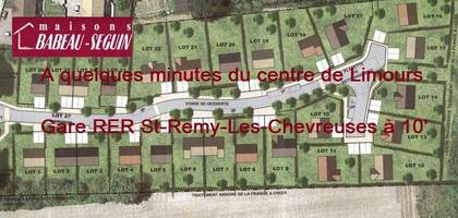Terrain seul à Pecqueuse en Essonne (91) de 285 m² à vendre au prix de 142001€