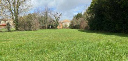 Terrain seul à Aigre en Charente (16) de 810 m² à vendre au prix de 20350€