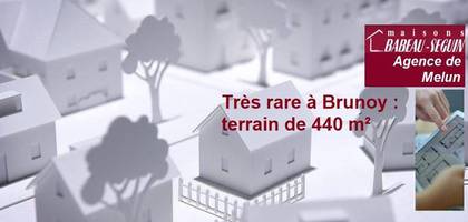 Terrain seul à Brunoy en Essonne (91) de 440 m² à vendre au prix de 210000€