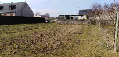 Terrain seul à Montsoreau en Maine-et-Loire (49) de 572 m² à vendre au prix de 49500€