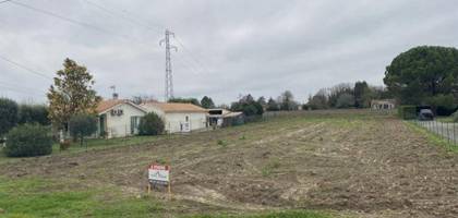 Terrain seul à Asques en Gironde (33) de 957 m² à vendre au prix de 89000€