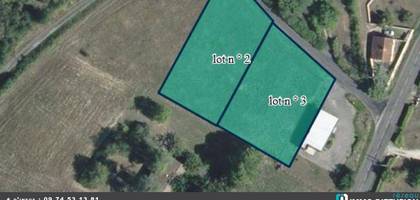 Terrain seul à Castelnau Montratier-Sainte Alauzie en Lot (46) de 1233 m² à vendre au prix de 28700€