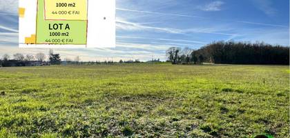 Terrain seul à Brie en Charente (16) de 1030 m² à vendre au prix de 39600€