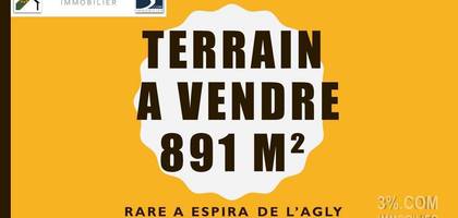 Terrain seul à Espira-de-l'Agly en Pyrénées-Orientales (66) de 891 m² à vendre au prix de 198790€