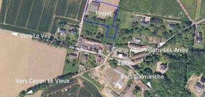 Terrain seul à Villons-les-Buissons en Calvados (14) de 519 m² à vendre au prix de 139000€