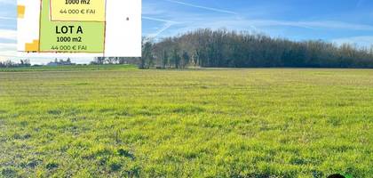 Terrain seul à Brie en Charente (16) de 925 m² à vendre au prix de 39600€