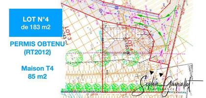 Terrain seul à Velaux en Bouches-du-Rhône (13) de 183 m² à vendre au prix de 179000€