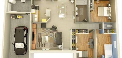 Programme terrain + maison à Amange en Jura (39) de 1039 m² à vendre au prix de 231300€ - 4