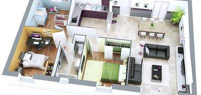 Programme terrain + maison à Montceaux en Ain (01) de 400 m² à vendre au prix de 218900€ - 3