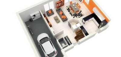 Programme terrain + maison à Béligneux en Ain (01) de 700 m² à vendre au prix de 376795€ - 3