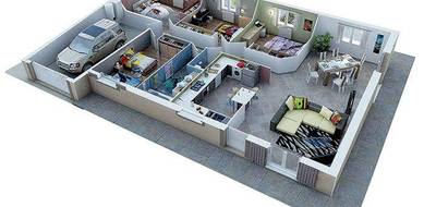 Programme terrain + maison à Bligny-lès-Beaune en Côte-d'Or (21) de 1127 m² à vendre au prix de 271200€ - 3
