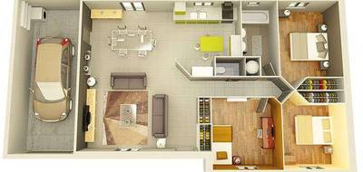 Programme terrain + maison à Cessey-sur-Tille en Côte-d'Or (21) de 511 m² à vendre au prix de 275800€ - 2