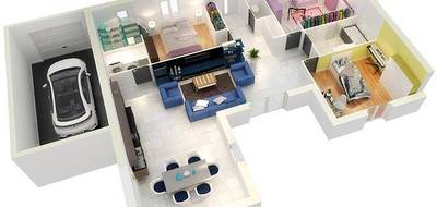 Programme terrain + maison à Corgoloin en Côte-d'Or (21) de 1000 m² à vendre au prix de 293300€ - 3