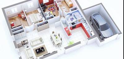 Programme terrain + maison à Guéreins en Ain (01) de 525 m² à vendre au prix de 280957€ - 2