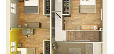 Programme terrain + maison à La Murette en Isère (38) de 880 m² à vendre au prix de 393700€ - 3