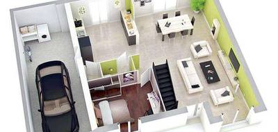 Programme terrain + maison à Is-sur-Tille en Côte-d'Or (21) de 906 m² à vendre au prix de 307580€ - 3