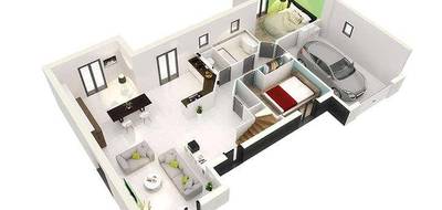 Programme terrain + maison à Norges-la-Ville en Côte-d'Or (21) de 1802 m² à vendre au prix de 514000€ - 2