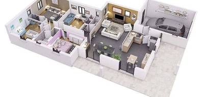 Programme terrain + maison à Belley en Ain (01) de 820 m² à vendre au prix de 320000€ - 2