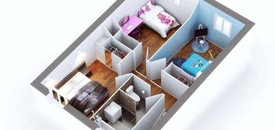 Programme terrain + maison à Mézériat en Ain (01) de 709 m² à vendre au prix de 223000€ - 4