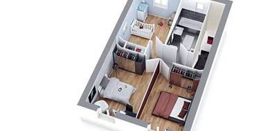 Programme terrain + maison à Guéreins en Ain (01) de 350 m² à vendre au prix de 95000€ - 3