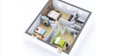 Programme terrain + maison à Artas en Isère (38) de 657 m² à vendre au prix de 244900€ - 3