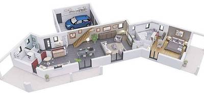 Programme terrain + maison à Chirens en Isère (38) de 2320 m² à vendre au prix de 515600€ - 3