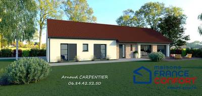 Programme terrain + maison à Roclincourt en Pas-de-Calais (62) de 110 m² à vendre au prix de 293689€ - 1