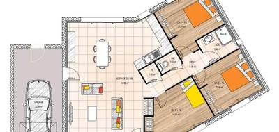 Programme terrain + maison à Bellevigne-en-Layon en Maine-et-Loire (49) de 89 m² à vendre au prix de 228200€ - 4